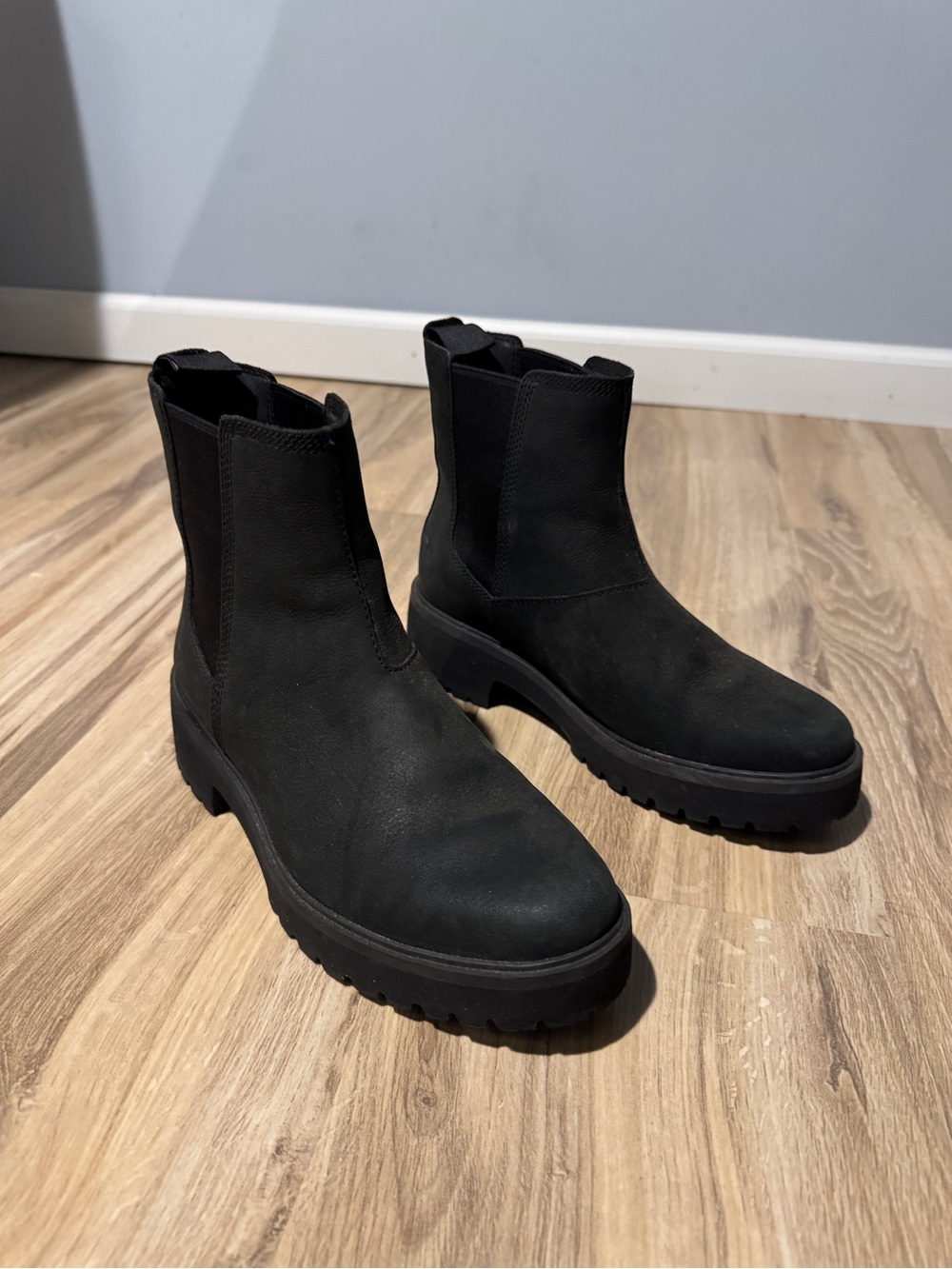 Timberland Black Women's Chukka Lug Boots